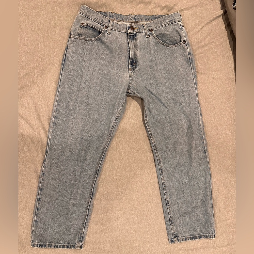 Wrangler Light Blue Men's Straight Jeans